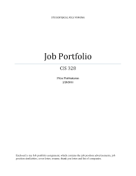 Stevens & associates, a national career management and outp. Title Page For Portfolio Bazar