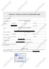 So there may be difference arises in the template, stricter and the. Birth Certificate Translation In Australia Naati Certified 24 7 Service
