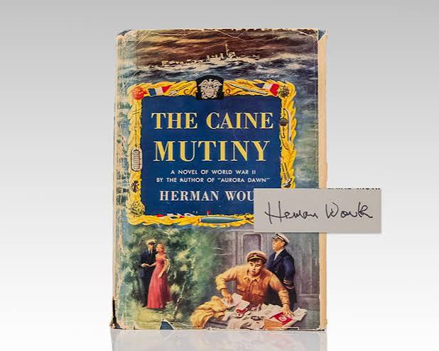 The Caine Mutiny First Edition Signed Herman Wouk
