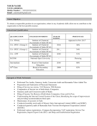 Ca Articleship Resume Sample Example Template Download Now Resume Samples Projects Download Now