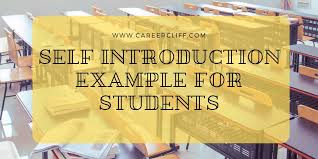 Do not start your class to build more fulfilling relationships with your students consider some creative interactive activities to. Creative Self Introduction Example For Students In English Career Cliff