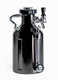 Buy growlerwerks stainless steel ukeg carbonated growler, pressurized beer making supplies dispenser for home, interchangeable tap handle with co2 cartridge, 64 oz online at low price in india on amazon.in. Ukeg 64 Pressurized Growler For Craft Beer Black Chrome Https Www Amazon Com Dp B07h4scx3n Ref Cm Sw R P Craft Beer Stainless Steel Growler Beer Growler
