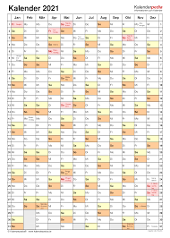 The planner template features large boxes with prior and next months at the top for easy planning. Kalender 2021 Zum Ausdrucken In Excel 19 Vorlagen Kostenlos