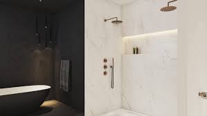 For the fun and functional pool lounge bathroom, brian chose hardware from delta faucet in warm champagne bronze™ that plays well against the cool blue tones of. These Are The 10 Bathroom Trends For 2020 Jee O
