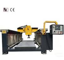 Automatic Quartz Marble Granite Plate Thickness Calibration Machine Stone  Grinding Polisher Motor Engine PLC Controlled 7.5/11kw