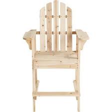 Tall Unfinished Fir Wood Adirondack Chair Wood Adirondack Chairs Chair Design Wooden Wooden Adirondack Chairs