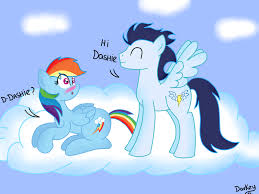 Create your own cutie mark with my little pony cutie mark magic. 552492 Safe Artist Darkynez Rainbow Dash Soarin Backwards Cutie Mark Blushing Cloud Cloudy Female Male Old Cutie Mark Shipping Sky Soarindash Straight Surprised Text Derpibooru