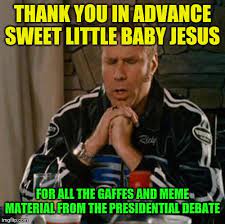 It is a blank meme for 20 characters (aka 10 heroes and 10 villains) i would like to see bowing down to baby jesus, like the manger visitors and animals did in the movie, the star. Politics Dear Sweet Baby Jesus Memes Gifs Imgflip