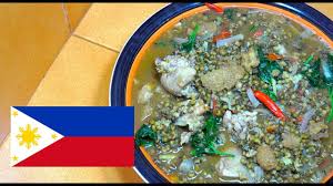 Mongo guisado (mung bean soup). Ginisang Monggo At Manok Pinoy Recipes Filipino Chicken Tagalog Videos Mung Bean Recipes Youtube