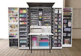 You are able to use corner desks. Scrapbook Armoire