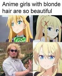 Papa Franku Lt 3 Anime Anime Memes Funny Blonde Hair Girl