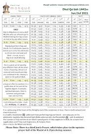Accurate prayer times , qibla and namaz audio. Prayer Times Central Mosque Rochdale Salah Namaz Times