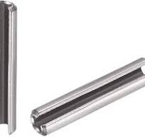 uxcell Slotted Spring Pin - M2.5 x 8mm 304 Stainless Steel Split Spring  Roll Dowel Pins Plain Finish 20Pcs