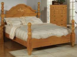 We don't offer bundled sets; Acme Ponderosa Queen Poster Bed In Honey Oak 08390q