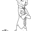 Free printable zootopia coloring pages. 1