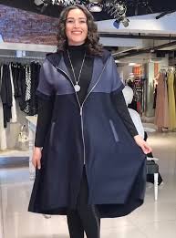 Buyuk Beden 2058 Yarasa Kol Derili Hirka Lacivert Moda Stilleri Kadin Giyim Giyim