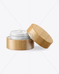 Download Opened Matte Cosmetic Jar In Wooden Shell Mockup In Jar Mockups On Yellow Images Object Mockups