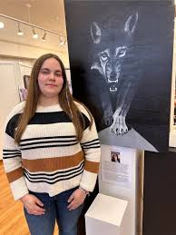 Patience's Monochrome Magic: A Student Artist's Journey in Black and White  Painting”