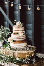 Barn Wedding Meets Pizza Party Millie Craig Wedding Cake Table Wedding Cake Rustic Diy Wedding Cake
