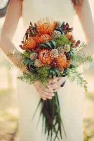 Fall bridal bouquets and centerpieces are often adorned with autumnal foliage and decorations such as branches, oak check out these pretty fall wedding bouquets and get inspired. 50 Steal Worthy Fall Wedding Bouquets Deer Pearl Flowers