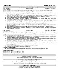 Collections Resume Example