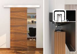 Onward Systeme De Rail Dissimule Decoratif Pour Porte Coulissante Style Contemporain The Home Depot Barn Door Hardware Barn Door Sliding Barn Door Hardware