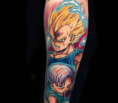 I'd love to have this as a tattoo, it's so awesome! Vegeta From Dragon Ball Tattoo By Victor Zetall Post 26665