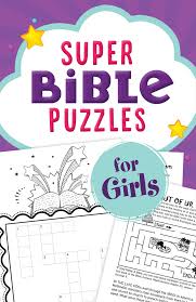 New daily puzzles each and every day! Super Bible Puzzles For Girls Free Delivery When You Spend Pound 10 At Eden Co Uk