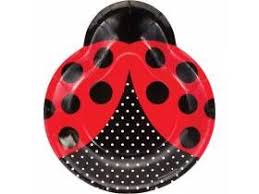 8 Assiettes Forme Coccinelle Fete Sur Le Theme Des Coccinelles Coccinelle Thema Deco