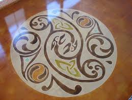 Photo Gallery Stenciled Flooring Las Vegas Nv The Concrete Network Stenciled Floor Flooring Stencils