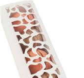 Restaurantware-Sentiero 10 x 2.3 x 1.5 Inch Macaron Boxes, 100 Shock Safe  Macaron Packaging - Holds 5 Macarons, With Covers, White Paper Macaron Gift  ...