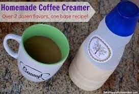 Homemade Coffee Creamer Over 2 Dozen Flavor Varieties