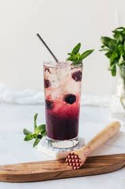 Mojito Au Prosecco Et Mures Cocktail De Mariage Recettes De Boissons Cocktails