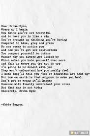 Poem About Brown Eyes Brown Eye Quotes Eye Facts Poems About Eyes