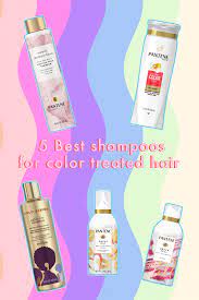 Pantene Pro V Moisture Shampoo Blends Rose Water Sulfate Free 10 1 Fl Oz Walmart Com Color Treated Hair Pantene Color Safe Shampoo