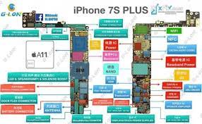 This is full schematic for iphone 7 : Iphone 7 Plus Diagram