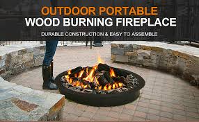 Maybe you would like to learn more about one of these? Amazon Com Fire Pit Ring 36 Inch Outer 30 Inch Inner Diameter Heavy Duty 2mm Metal Steel Rim Diy Fire Pit Rim Above Or In Ground For Camping Outdoors Backyard 36 X 30 X 10