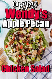 How many ounces is wendy's grilled chicken. Copycat Wendy S Apple Pecan Chicken Salad Noshing With The Nolands