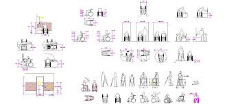 Engelli Insan Tefrisleri Insan Hayvanlar Autocad