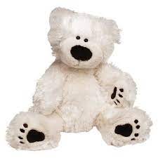 First Main Eloise Plush Toy White 7 White Teddy Bear Teddy Bear Small Teddy Bears