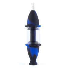 Silicone nectar collector with percolator. Percolator Silicone Nectar Collector Hand Pipe Gosensi