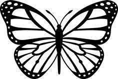 Black And White Stencil Butterfly Outline Butterfly Stencils Free Butterfly Black White Image Vector Clip Art Online Royalty Fr Butterfly Black And White Butterfly Clip Art Monarch Butterflies Art