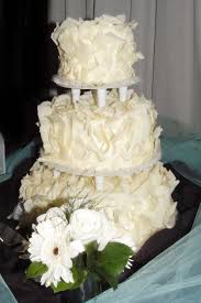 Beautiful White Chocolate Curl Cake Elegant Wedding Cakes Delicious Desserts Desserts