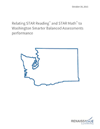 Relating Star Reading And Star Math To Washington Smarter