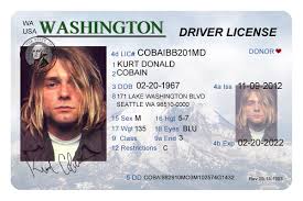 Washington Driver S License Editable Psd Template Download 5 00 Scrappng Digital Craft Graphics Drivers License Id Card Template Death Records