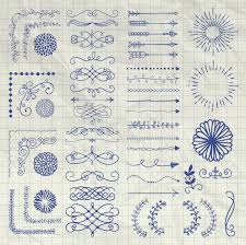 Qué mejor lugar para guardar a buen recaudo tus más profundos secretos, sueños e ideas que un cuaderno de espiral de redbubble. Conjunto De Negro Dibujados A Mano Elementos De Diseno De Doodle Rusticas Bordes Decorativos Separadores Flechas Remolinos Pergaminos Las Esquinas Los Objetos En La Textura Del Cuaderno Arrugado Ilustracion Del Vector Ilustraciones