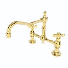 Newport brass 943 chesterfield widespread kitchen faucet with side spray price: Newport Brass 945 Fairfield Kitchen Bridge Faucet Newport Brass Faucets