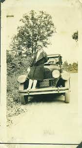 1920s Flapper Women Posing On Car Standing On Front Bumper Etsy Black White Vintage Black And White 1920s Flapper
