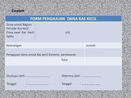 Materi terkait dibagikan dalam format file file yang menggunakan perangkat lunak atau sistem operasi microsoft excel.keunggulan format ini akan mempermudah pengguna, karena pengguna atau tim pengurus spj. Mengelola Dana Kas Kecil Ppt Download