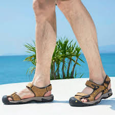 About the positive feedback purchasers give regarding the look of the shoe, the extreme comfort for day to day wear, etc. Amazon Com Camel Crown Men S Leather Sandals Waterproof Hiking Sandals Closed Toe Summer Sandals Adjustable Athletic Outdoor Sandal Water Shoes For Travel Sport Beach Trekking Sport Sandals Slides